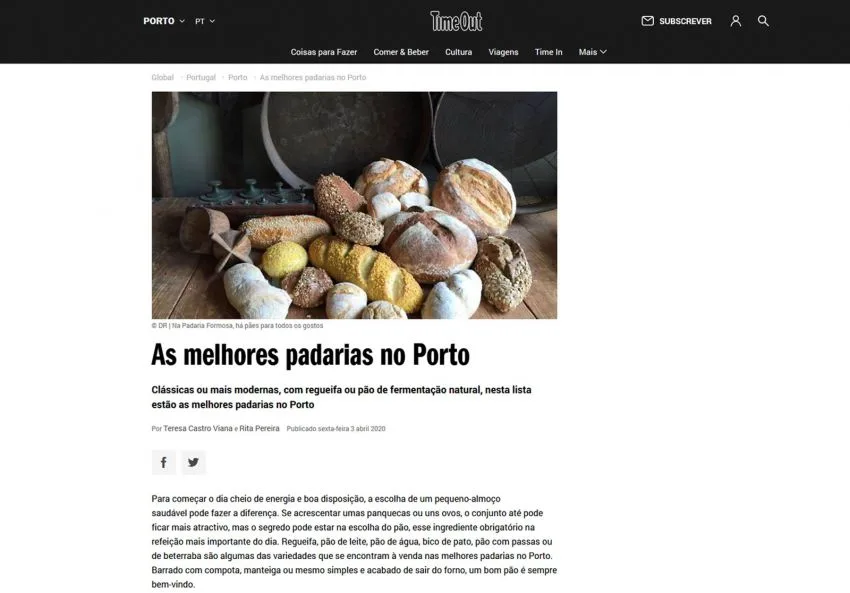 As melhores padarias no Porto